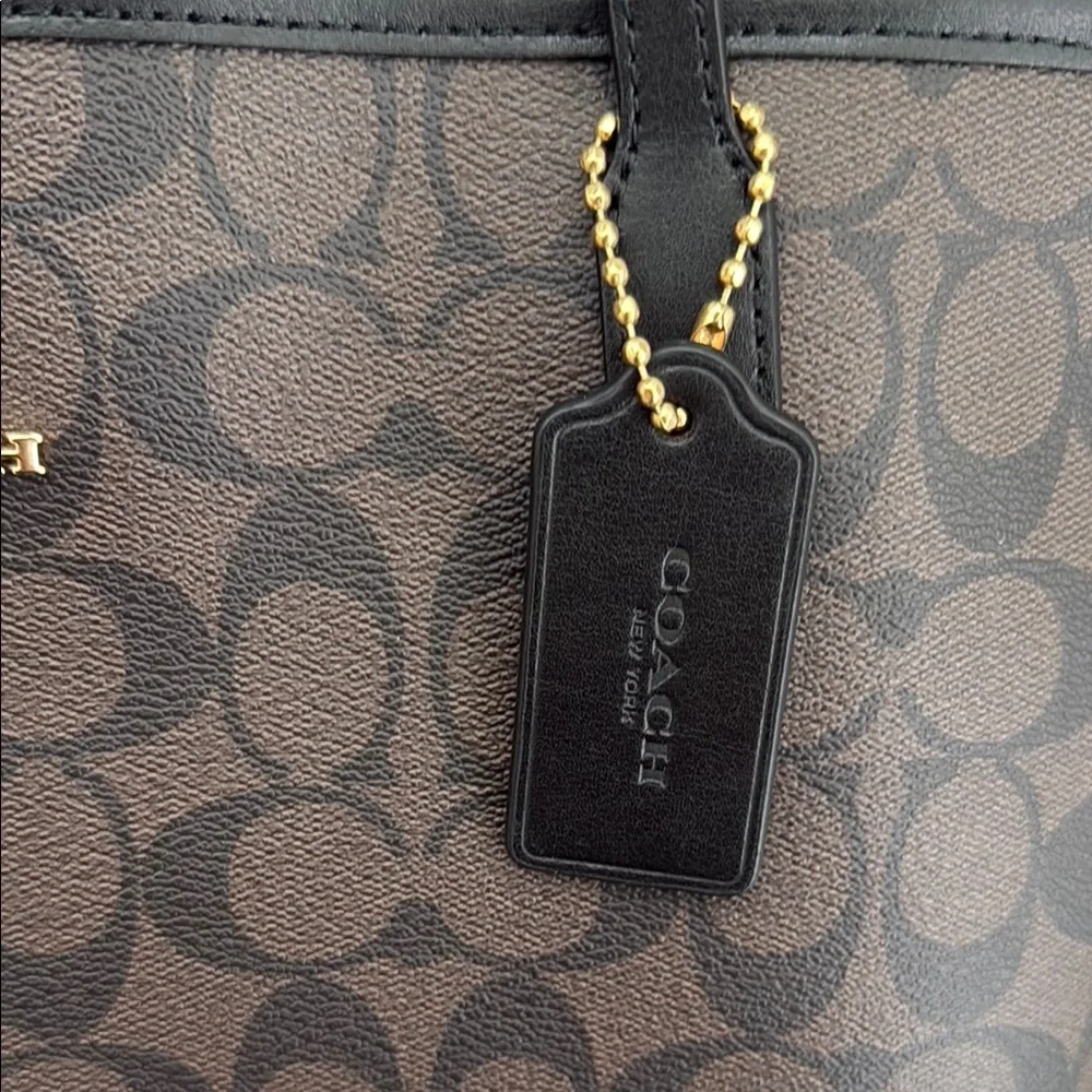 Coach Brown Tote Bag - Picture 4 of 7